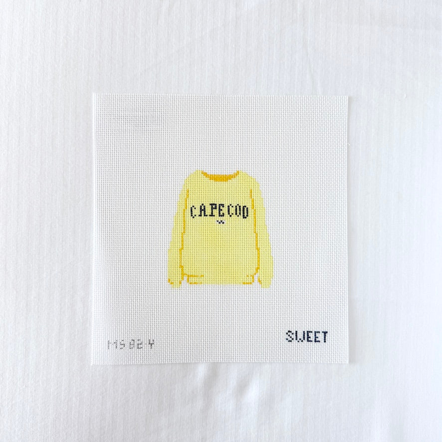 cape cod sweatshirt - yellow