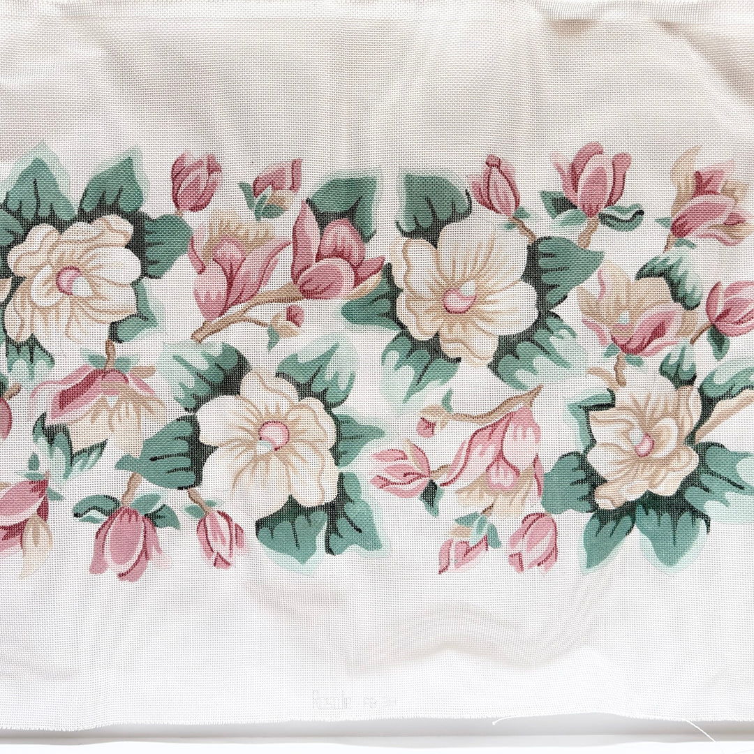 floral piano bench