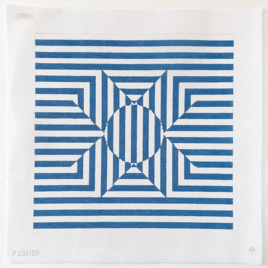 X and O Square Pillow