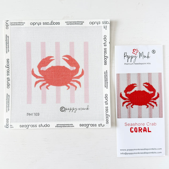 coral seashore crab