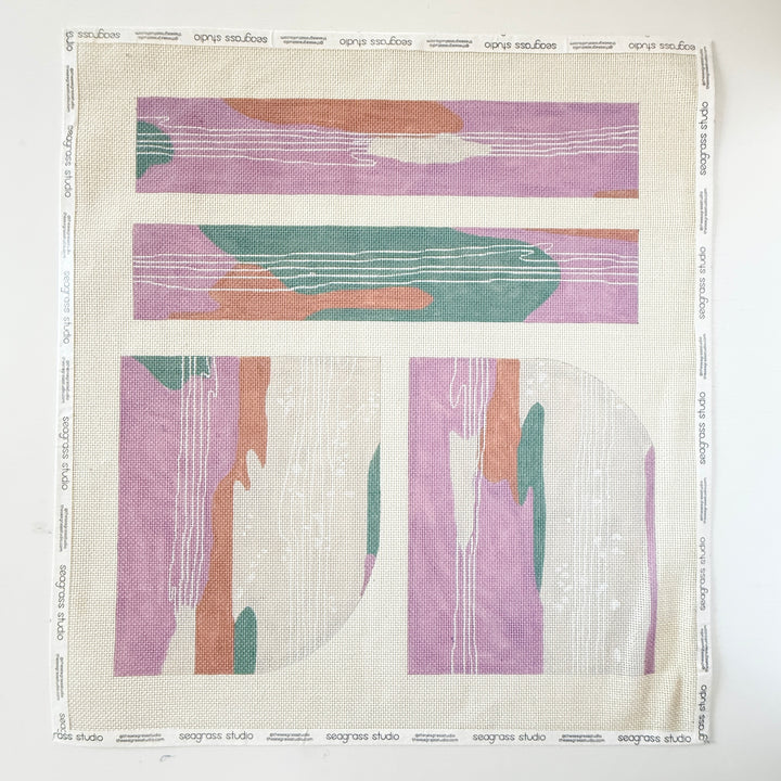 lands study pillow
