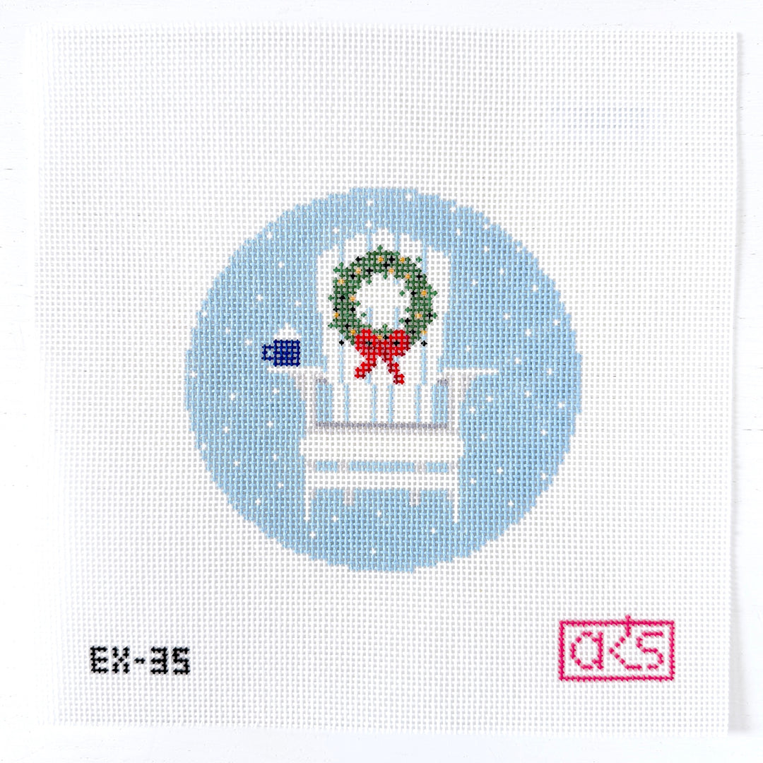 adirondack chair - winter