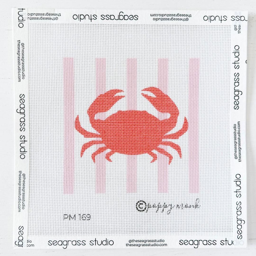 coral seashore crab