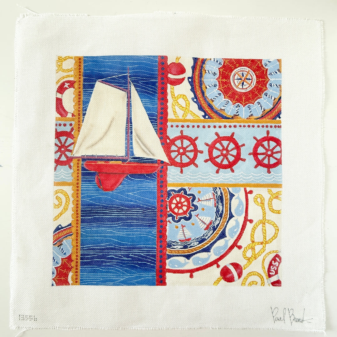 nautical collage