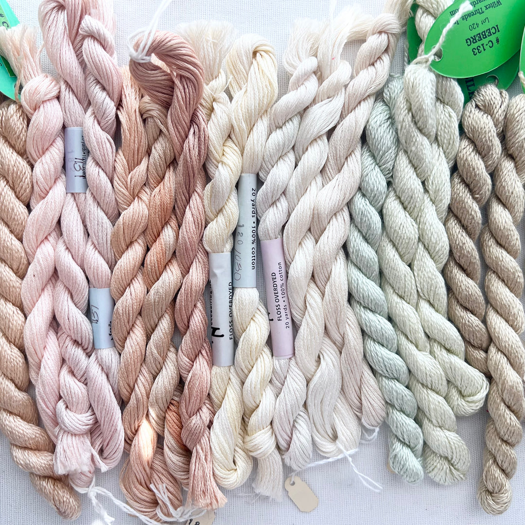 fiber fun bags - neutrals