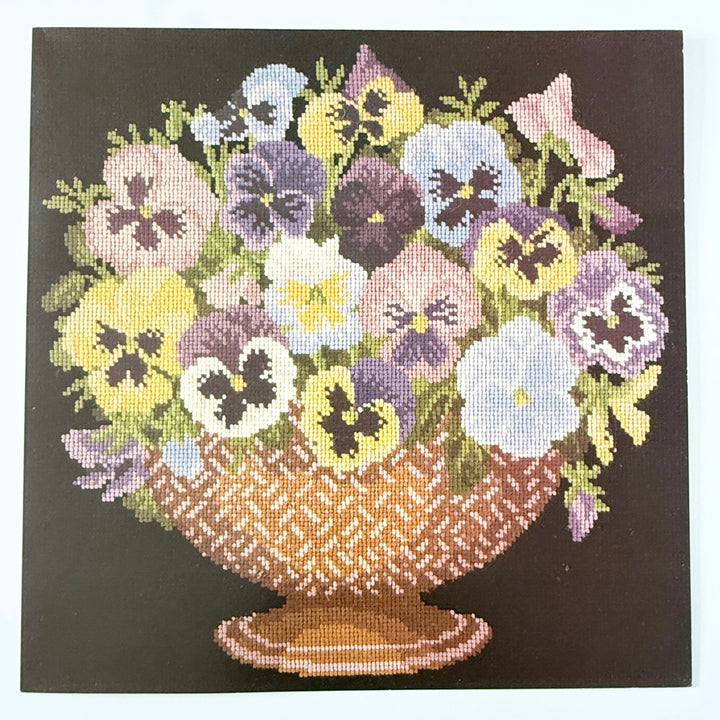 pansy bowl