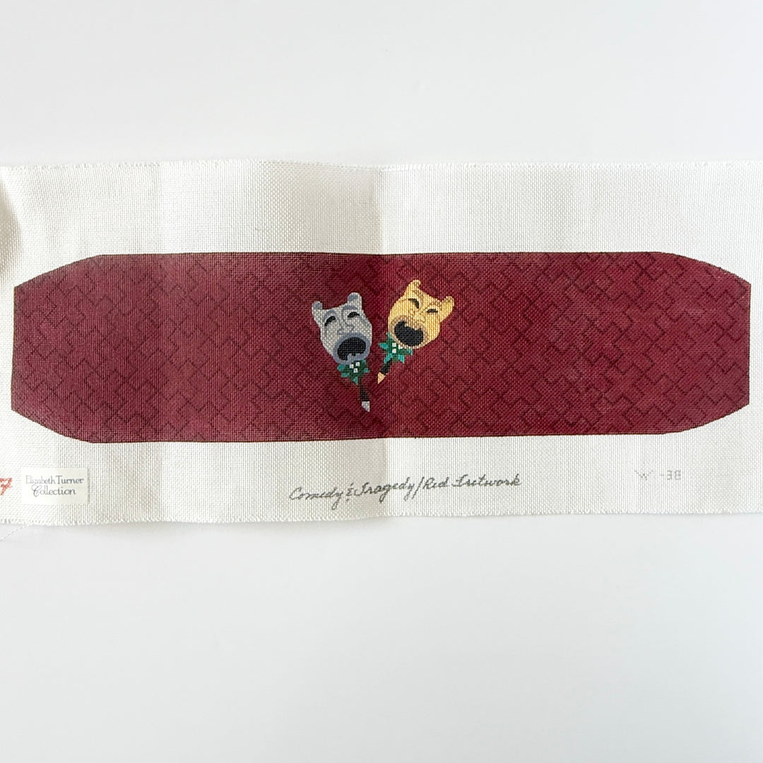 theatre mask cummerbund