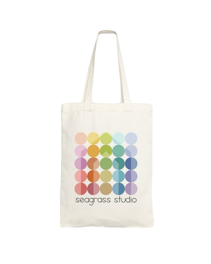 mini seagrass studio tote