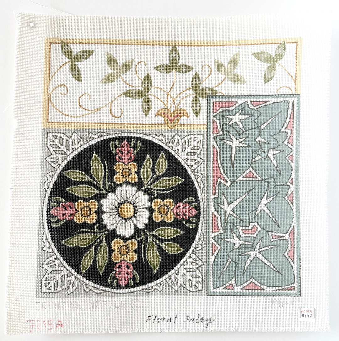 floral inlay