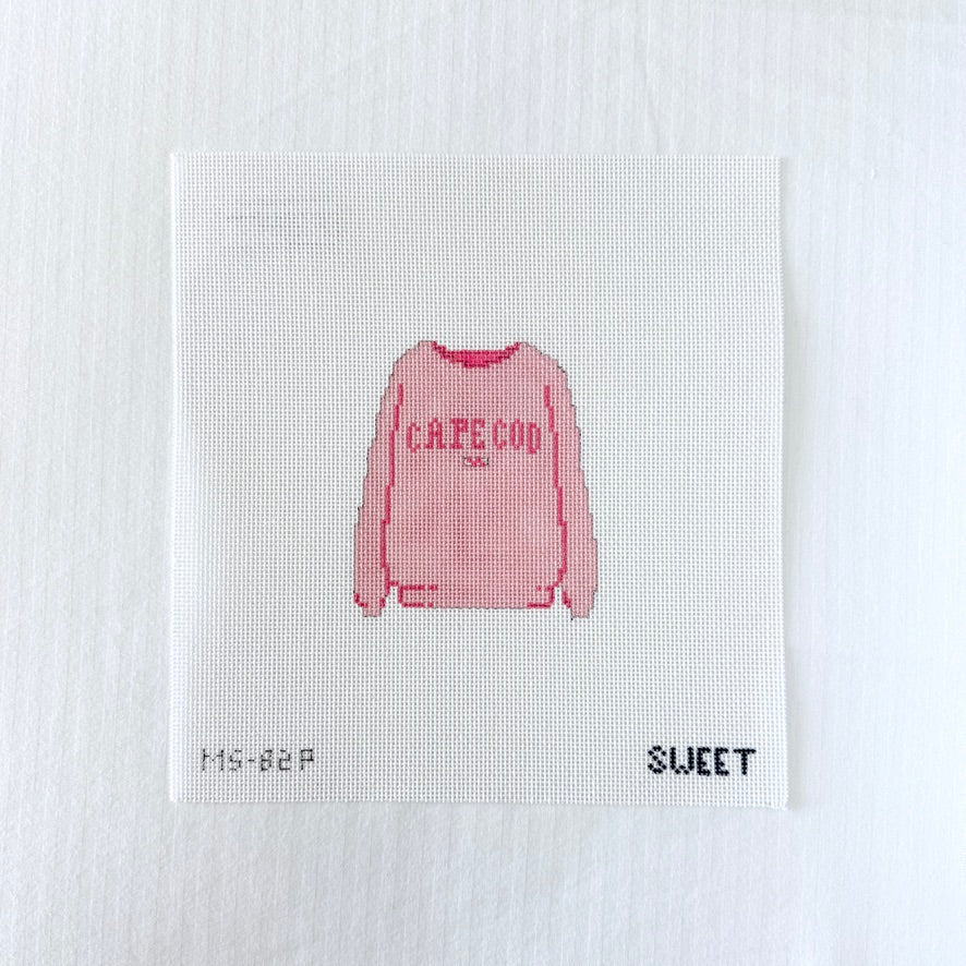 cape cod sweatshirt - pink