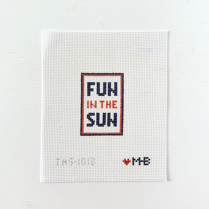 fun in the sun bag tag