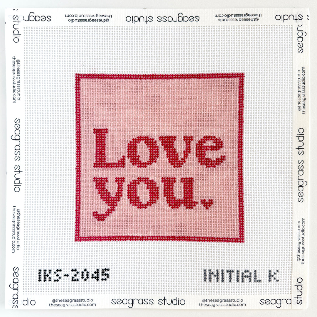 love you - pink