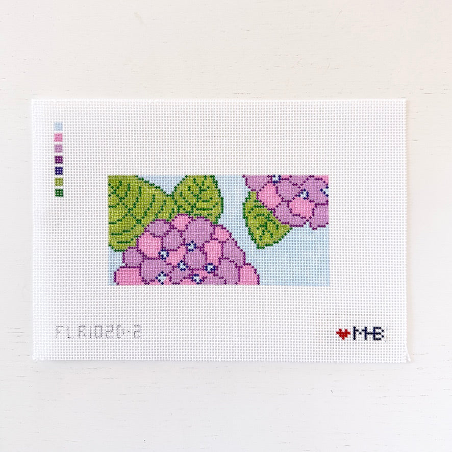purple hydrangea insert