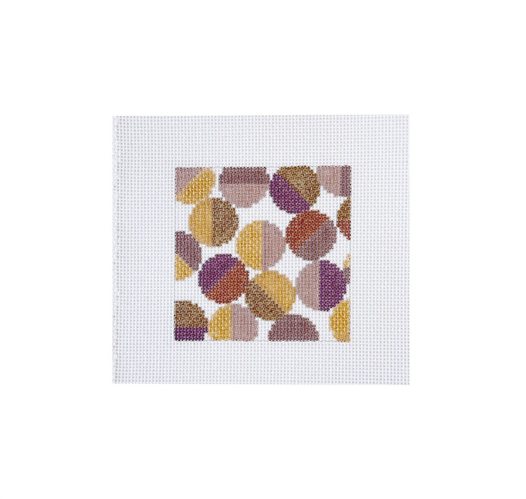 needlepoint coaster canvas