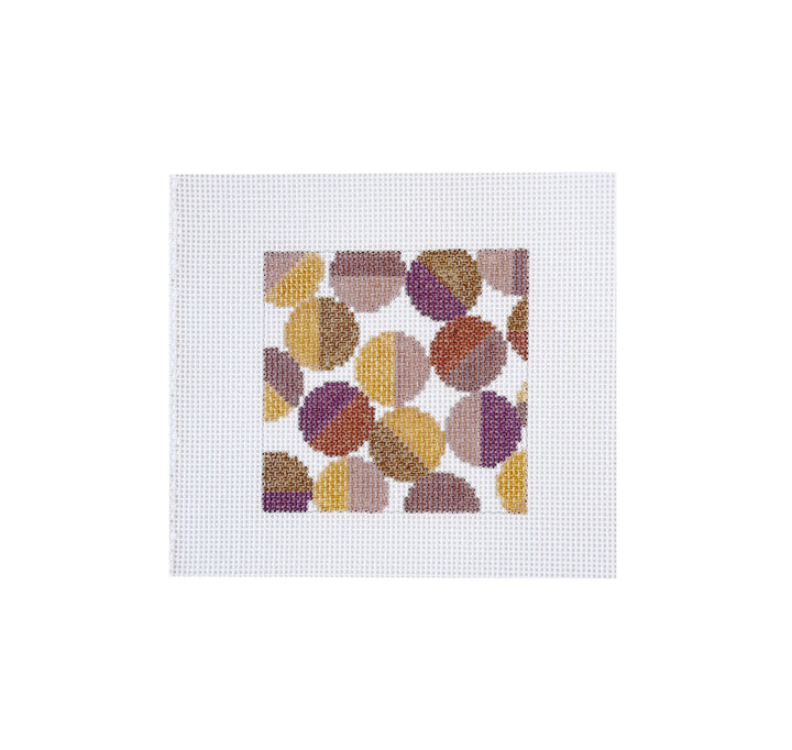 needlepoint coaster canvas