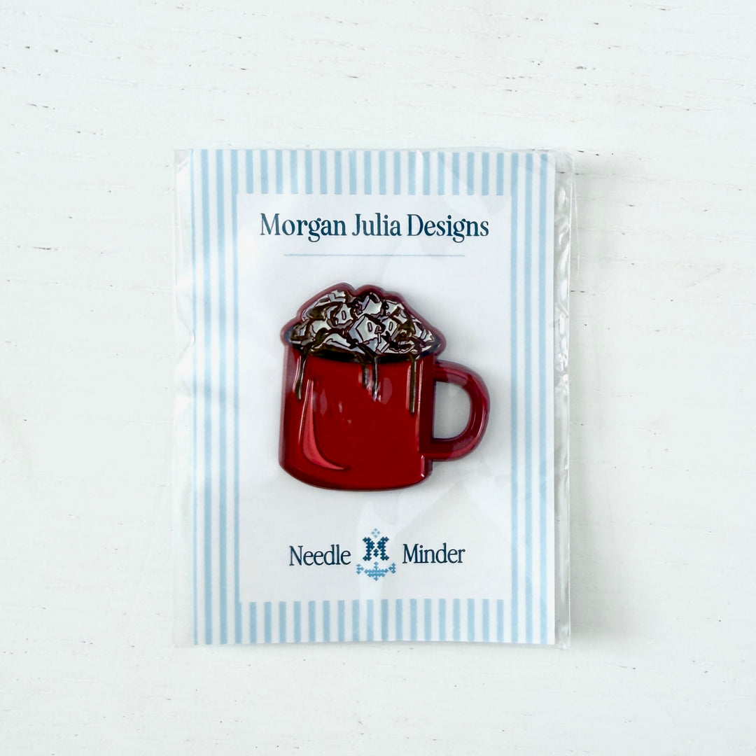 hot chocolate needle minder