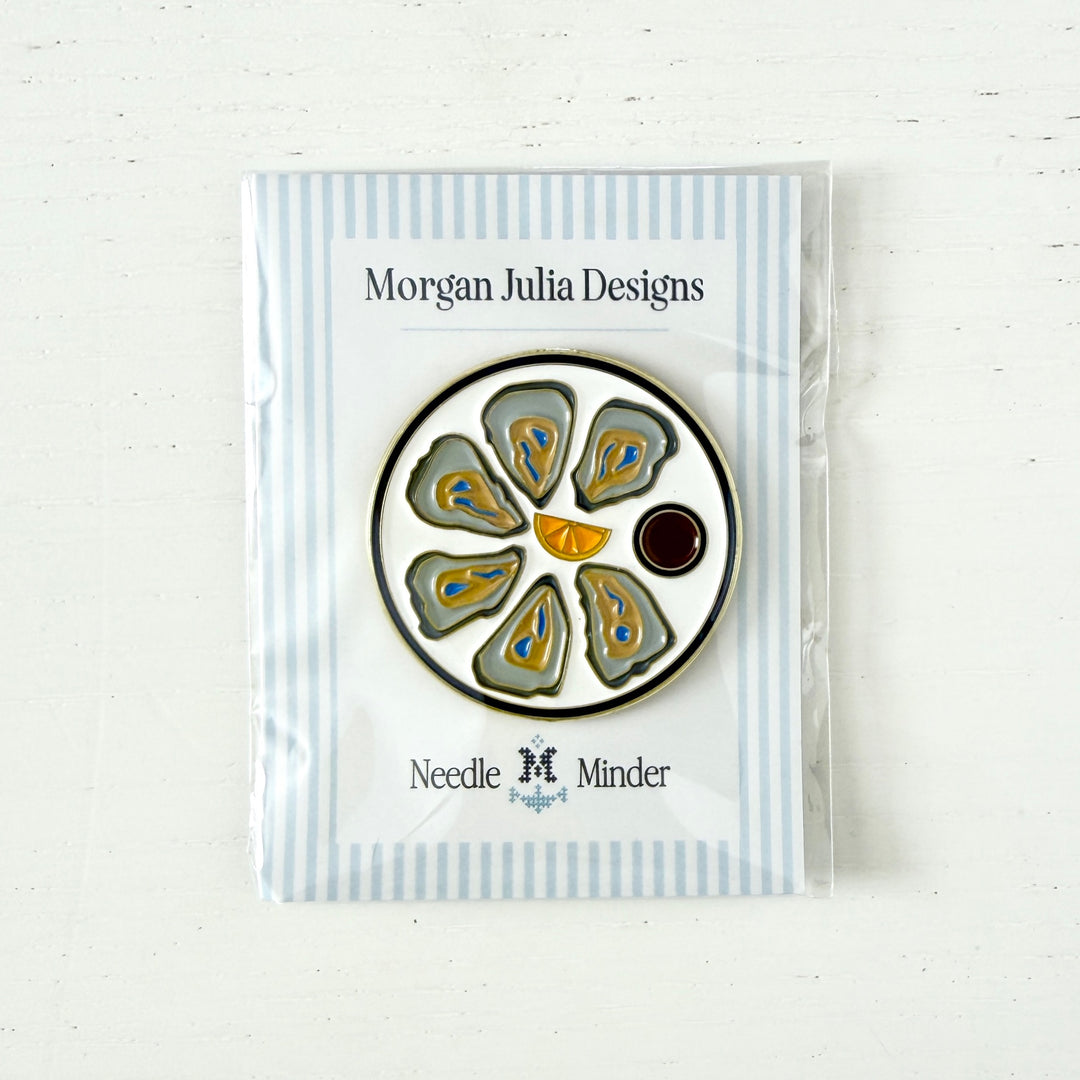 oysters on the half shell needle minder