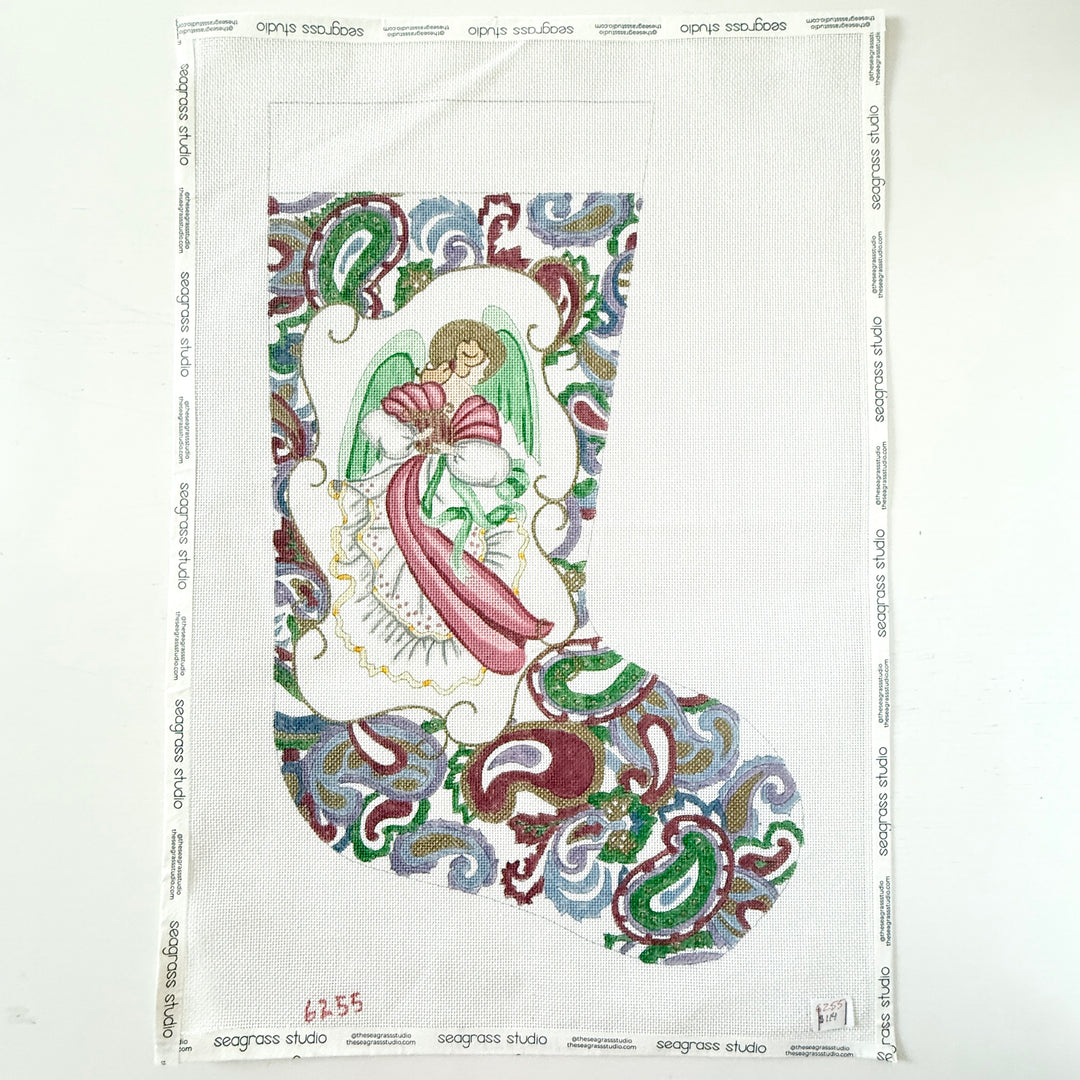 christmas angel stocking
