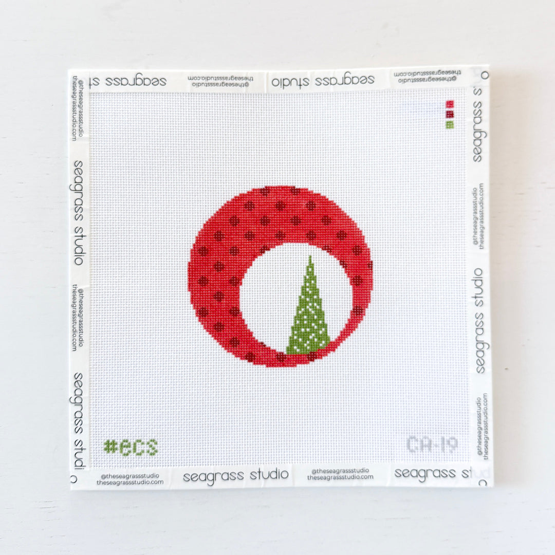 card art ornament - snowglobe