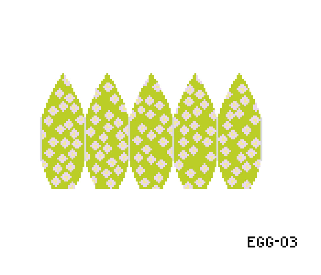3D egg - lime
