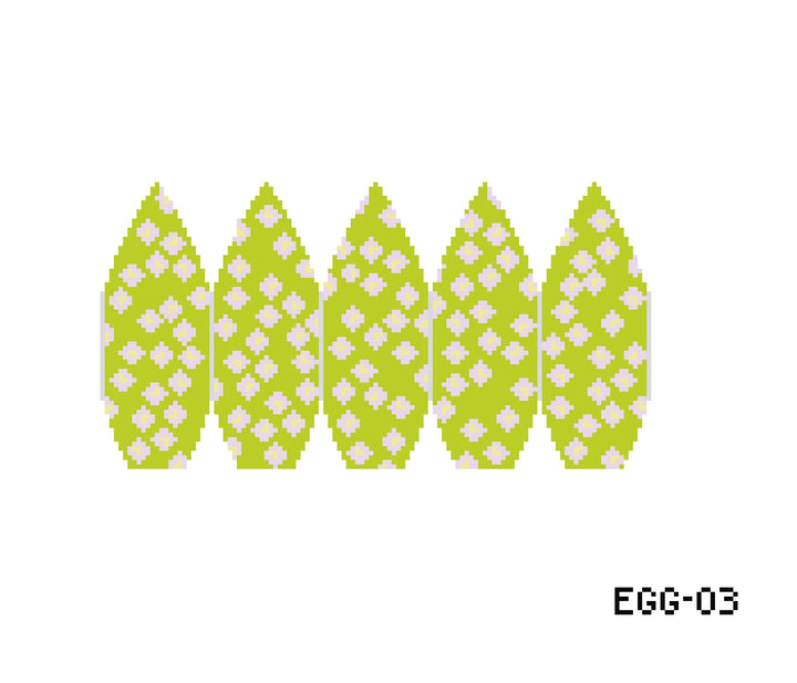 3D egg - lime