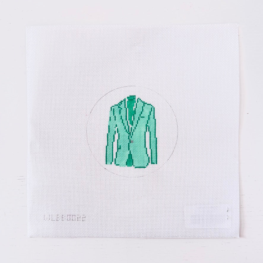 green jacket