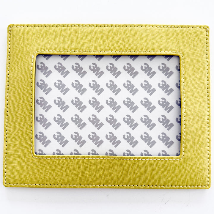 self-finishing mahjong card sleeve - citron
