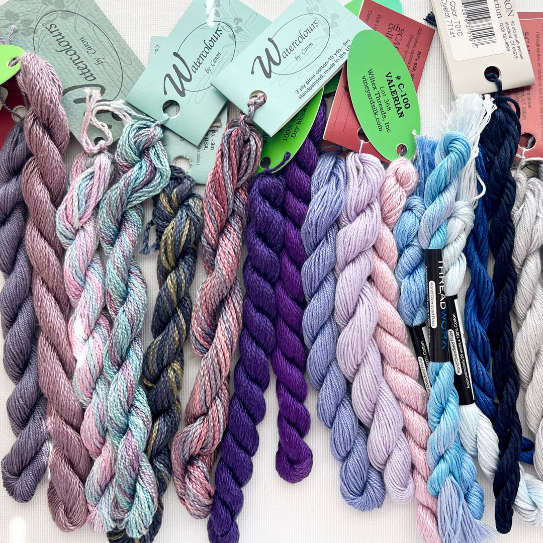 fiber fun bags - purple