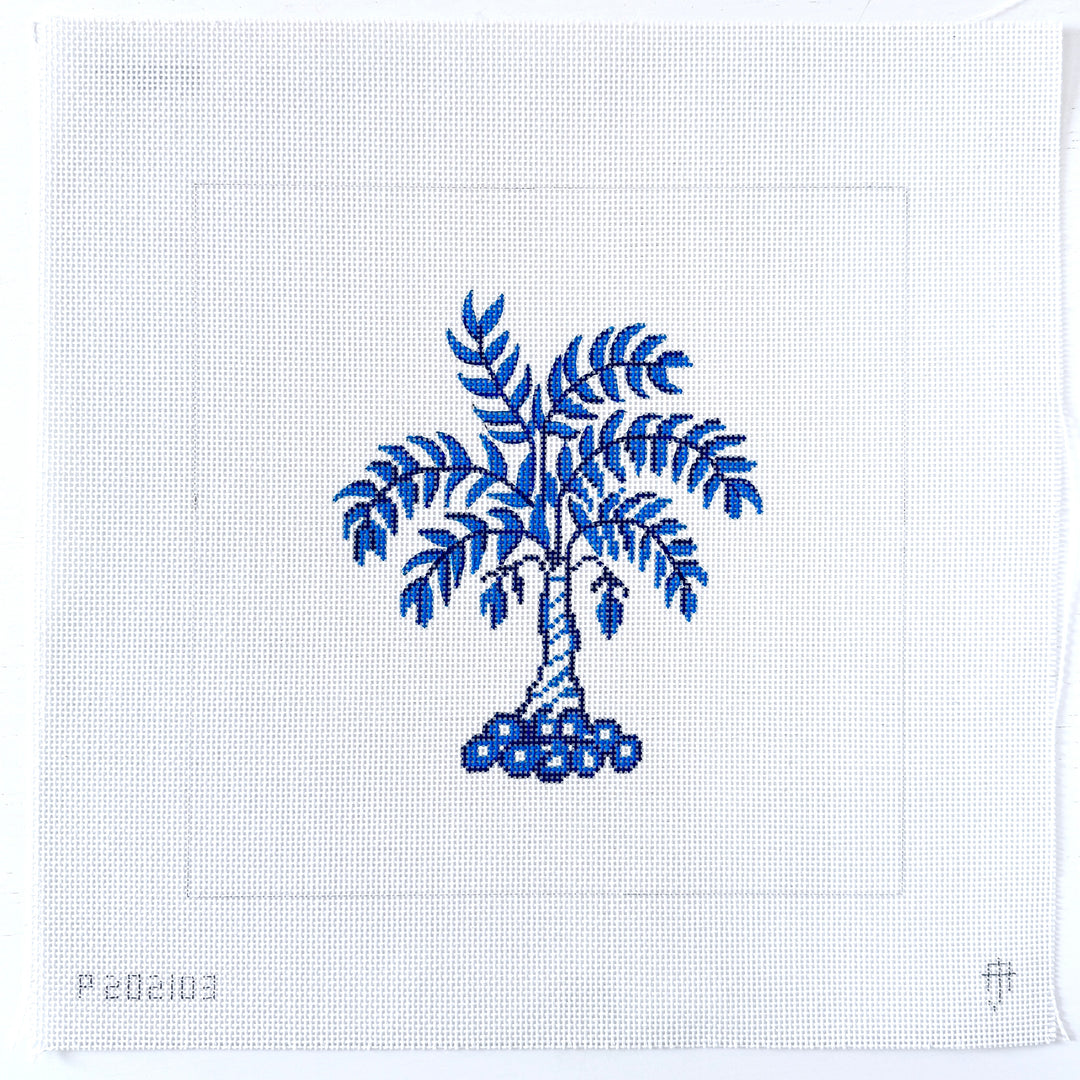 Blue Palm Tree
