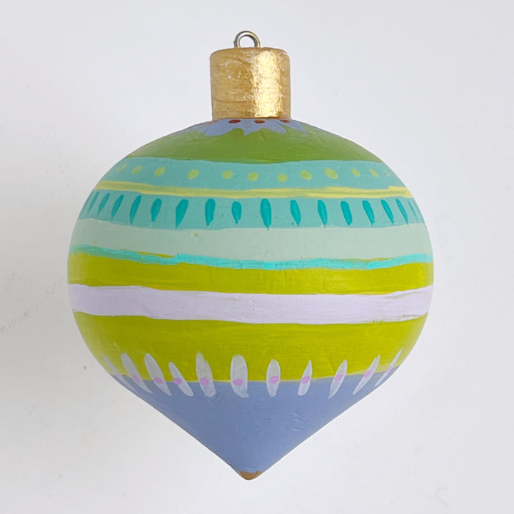 hand-painted ornaments