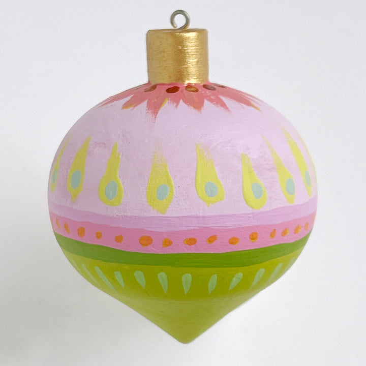 hand-painted ornaments