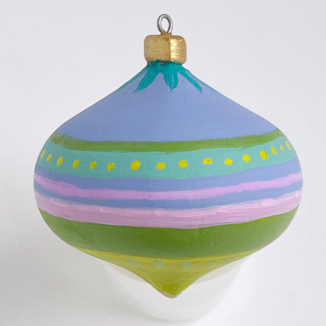 hand-painted ornaments