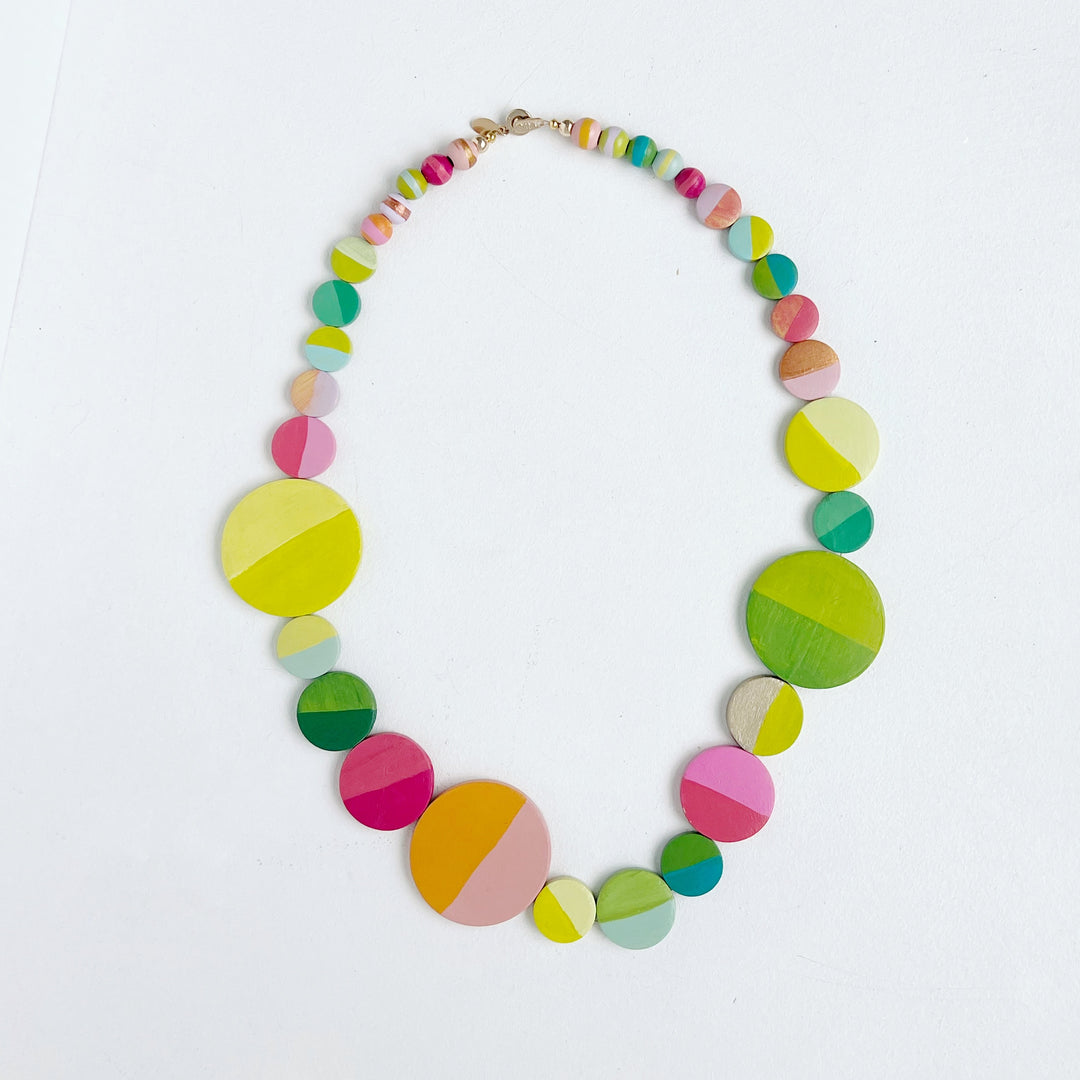 mimi mixed bead necklace