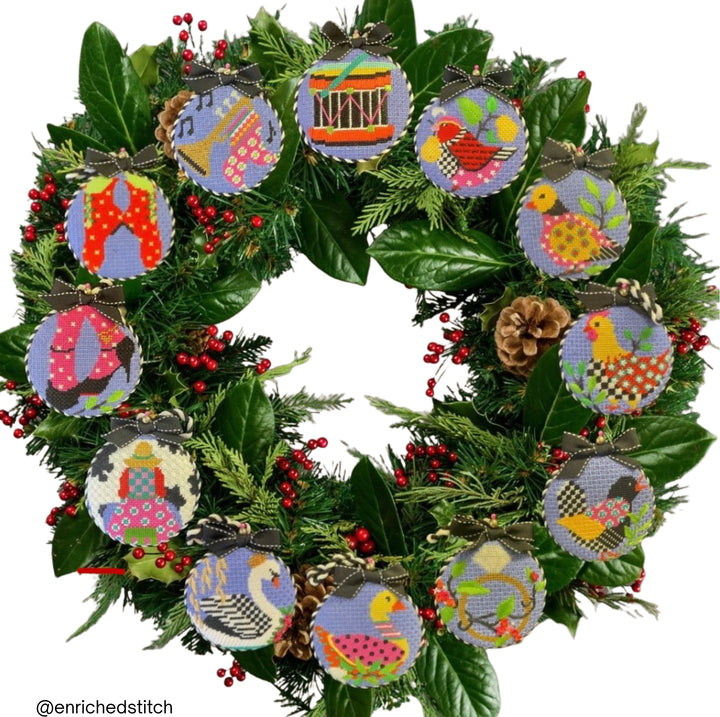 12 Days of Christmas Ornaments
