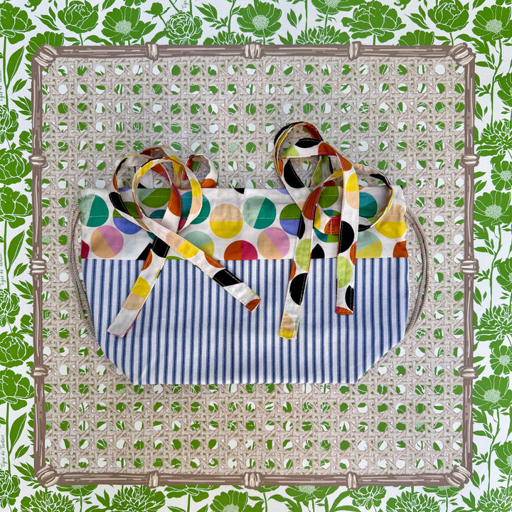 TIGRE DE TARTÁN x elizabeth crane swartz tie-on insert