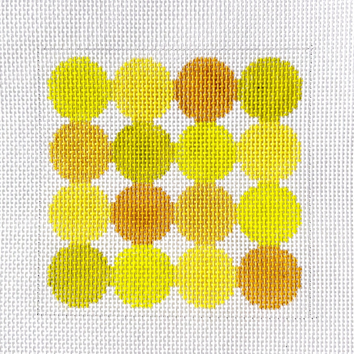 5" yellow grid