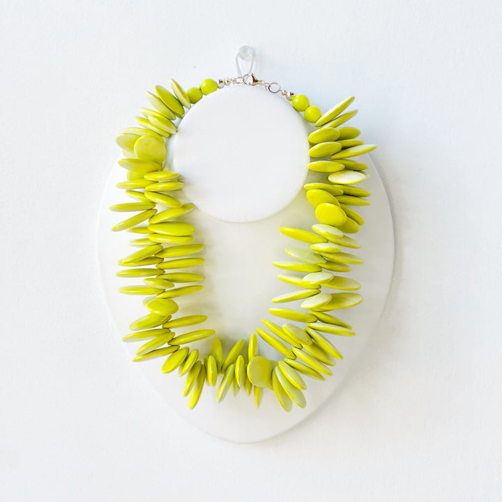 citron cluster necklace