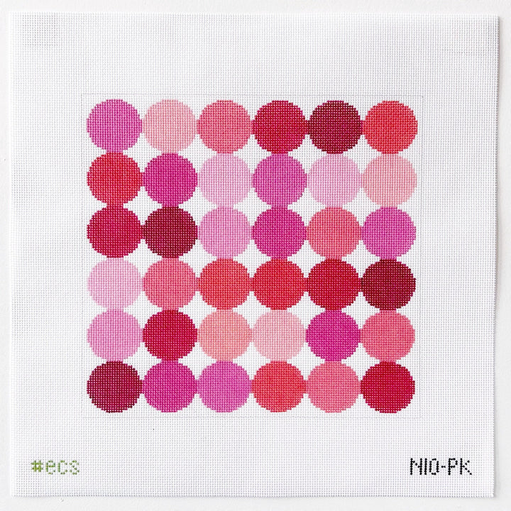 10" pink sampler